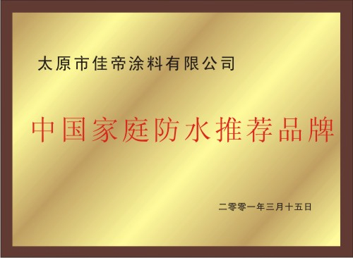 中國家庭防水*品牌